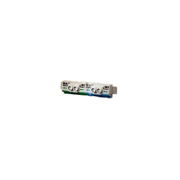 Zacisk bezśrubowy PE i N - Fixconnect 2x(2x25mm2+4x4mm2) do rozdzielnic KV - 6 modułów KV FC 06 61000727