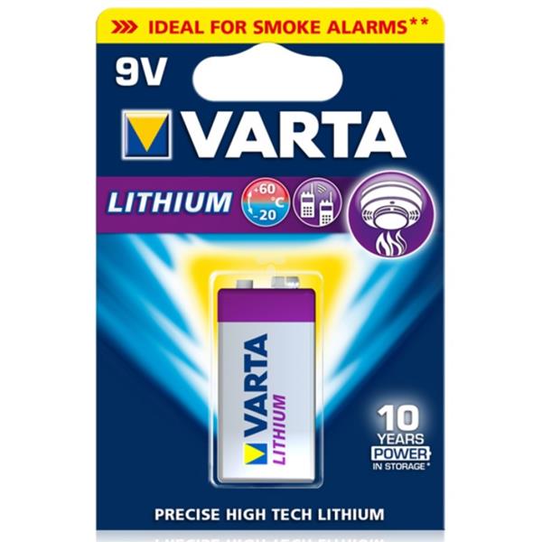 Bateria litowa 6LR61 / PP3 9V PROFESSIONAL LITHIUM