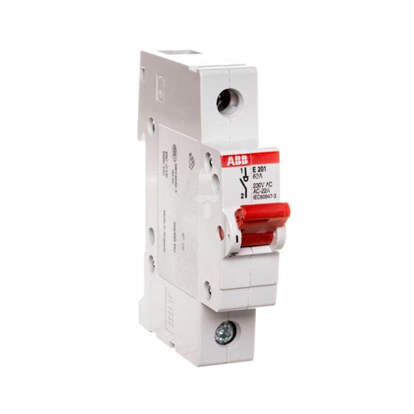 Rozłącznik modułowy 63A 1P E201/63A 2CDE281001R0063