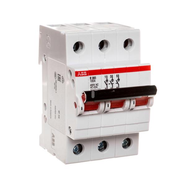 Rozłącznik modułowy 100A 3P E203/100A 2CDE283001R0100