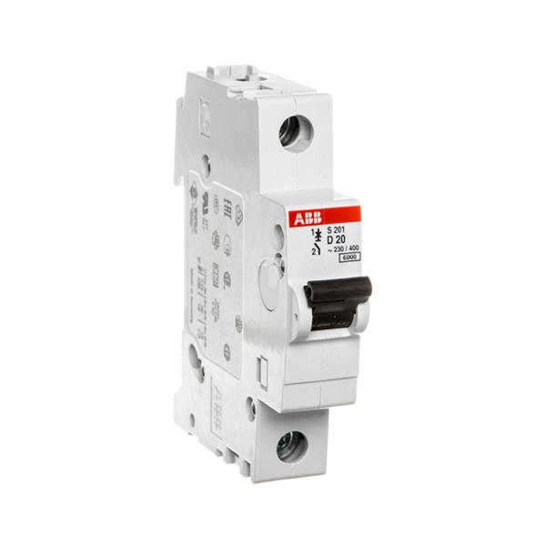 Wyłącznik nadprądowy 1P D 20A 6kA AC S201-D20 2CDS251001R0201