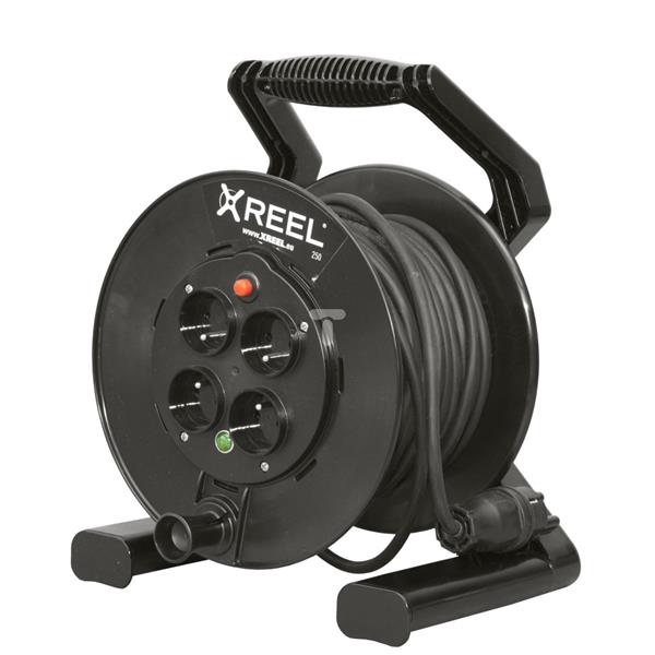 Przedłużacz 20mb H05RR-F 3x1,5 IP20 4xGS 230V XREEL 92501T48123
