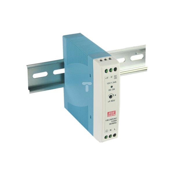 Zasilacz impulsowy 15VDC 1,34A 20W MDR-20-15