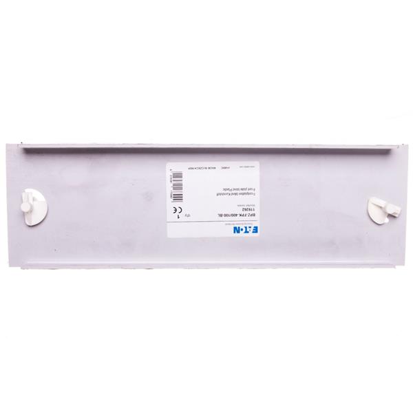 Osłona z tworzywa z wycięciem dla aparatury modułowej 400x100mm BPZ-FPK-400/100-BL  119262
