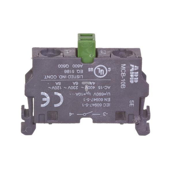 Styk pomocniczy 1Z montaż do ścianki tylnej MCB-10B 1SFA611610R2001