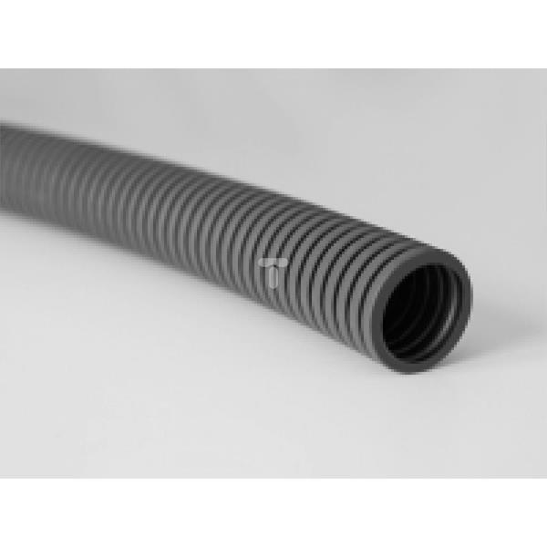 Rura karbowana 750N PCV 23/18mm szara RKSS 10313 /25m/