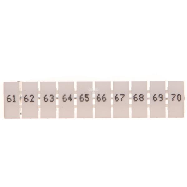Oznacznik EZU-5/61-70 R34RR-07060001810 /100szt./