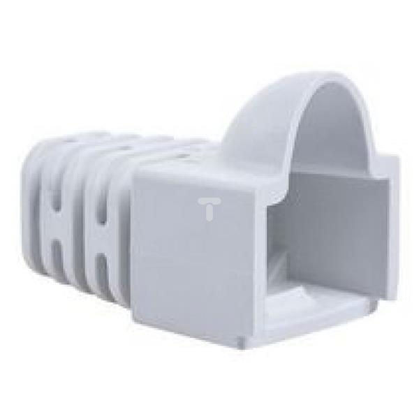 Osłona wtyku RJ45 biała 051707
