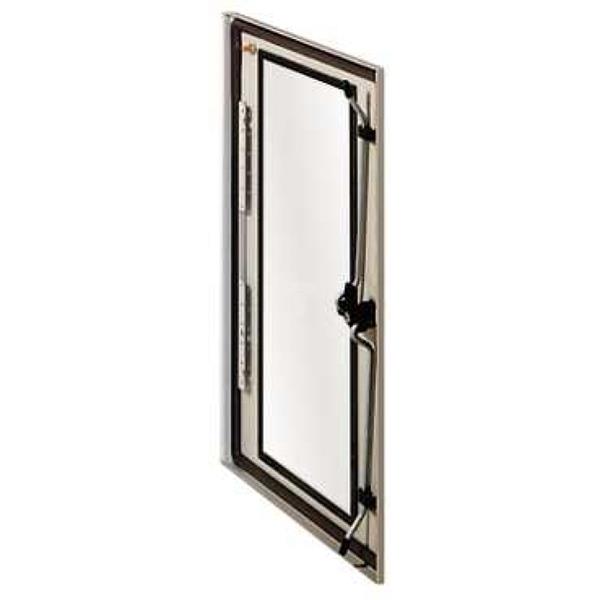 Drzwi szklane S3D 1000x800mm szare z zamkiem NSYDS3D108T