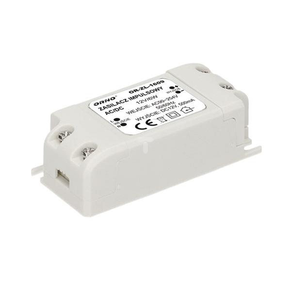 Zasilacz LED 12V DC 6W 0,5A IP20 OR-ZL-1609