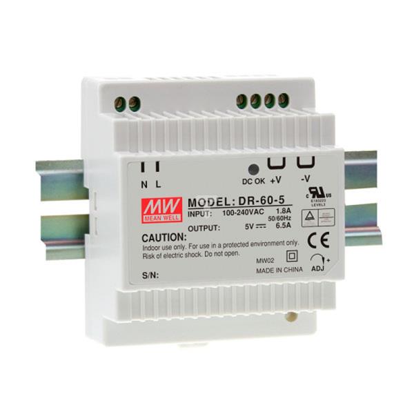 Zasilacz impulsowy 85-264V AC/ 24V DC 4,5A 60W DR-60-24