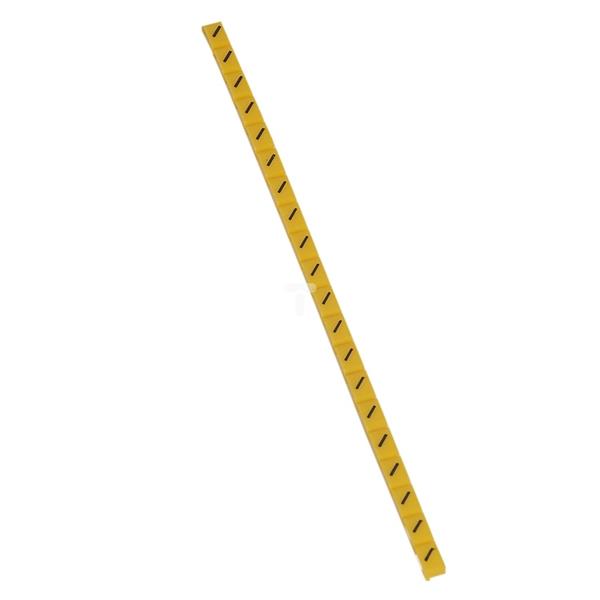 Oznacznik przewodów DUPLIX symbol /:/ zółty 038440 /600szt./