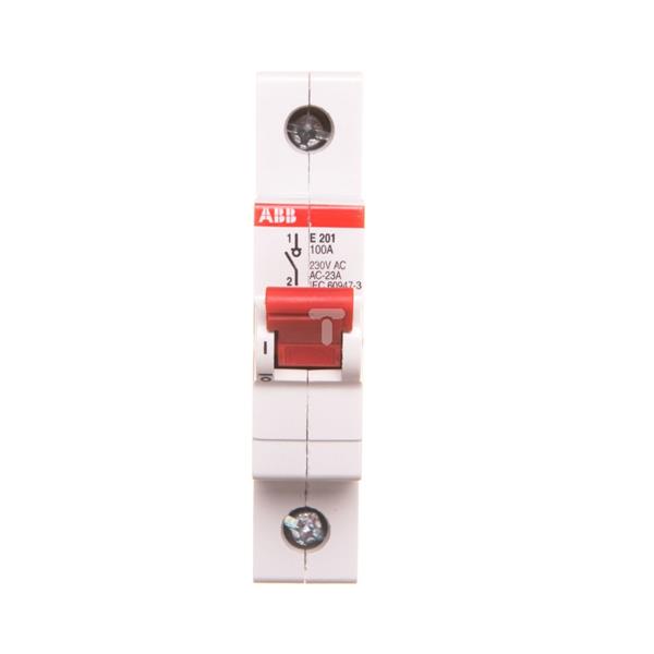 Rozłącznik modułowy 100A 1P E201/100A 2CDE281001R0100