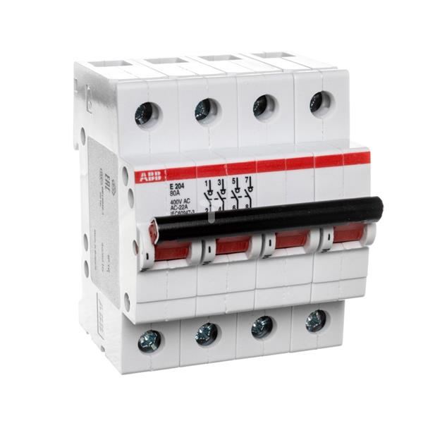 Rozłącznik modułowy 80A 4P E204/80A 2CDE284001R0080