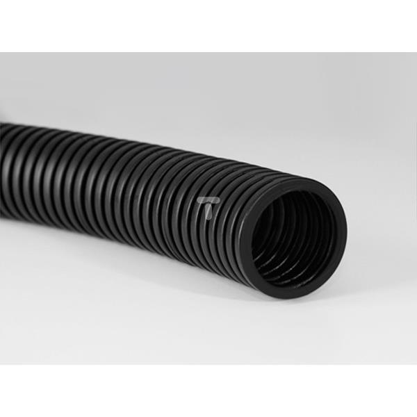 Rura karbowana odporna na promienie UV 750N fi50/43mm czarna RKUVR 50/43 10201 /25m/