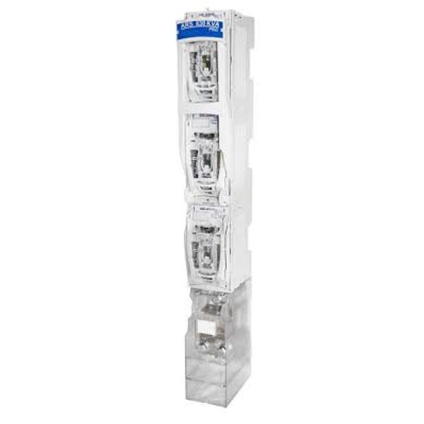 Rozłącznik bezpiecznikowy listwowy ARS 630 kVA-6-3M pro /3x zaprasowane nakrętki M12/ 63-811722-021