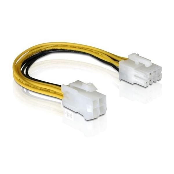 Kabel zasilający 4-pin ATX - EPS 8-pin 15cm 82405