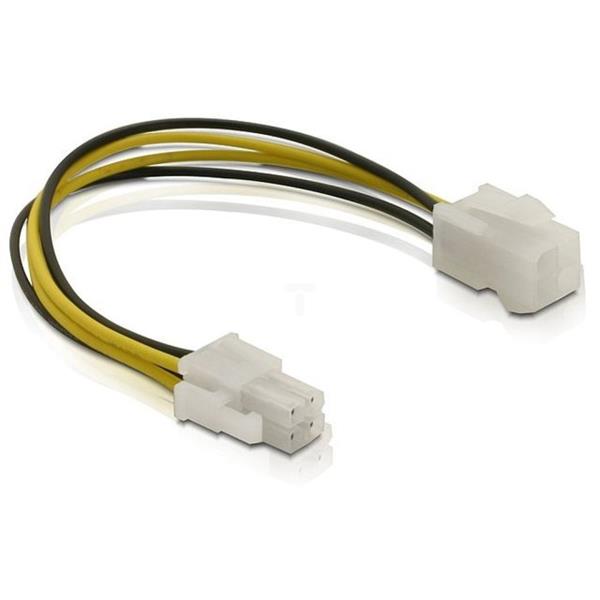 Kabel P4 zasilający CPU M/F 4-pin wewnętrzny 15cm 82428