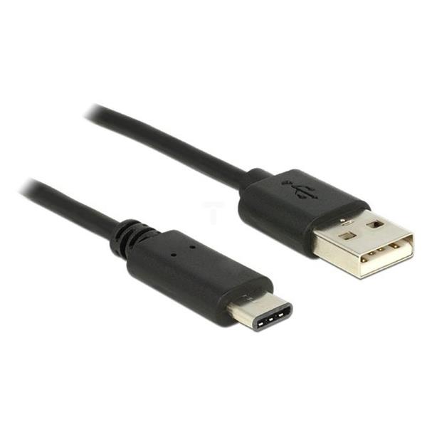 Kabel połączeniowy USB C (M) - USB A (M) 2.0 1m 83600