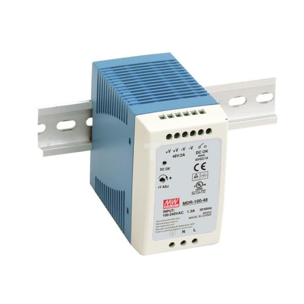 Zasilacz impulsowy 85-264V AC/ 7,5A 12V DC 90W MDR-100-12