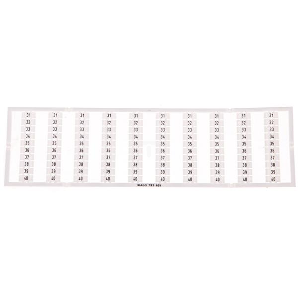 Oznaczniki WMB 10x 31-40 793-605 /5szt./