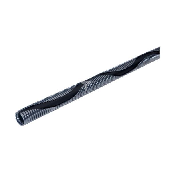 Wąż poliamidowy z sinusoidalnym nacięciem SILVYN RILL PA6 SINUS 8,4x11,4 czarny 61806555 /50m/