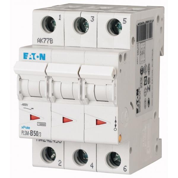 Wyłącznik nadprądowy 3P B 50A 10kA AC PLSM-B50/3-MW 242453