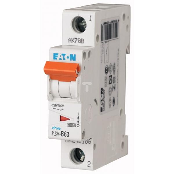 Wyłącznik nadprądowy 1P B 63A 10kA AC PLSM-B63-MW 242186