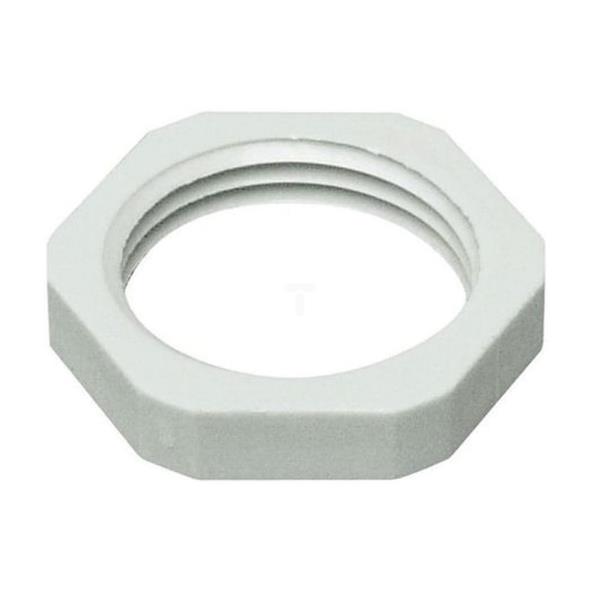 Nakrętka poliamidowa M32 jasnoszara ISO-32 096846