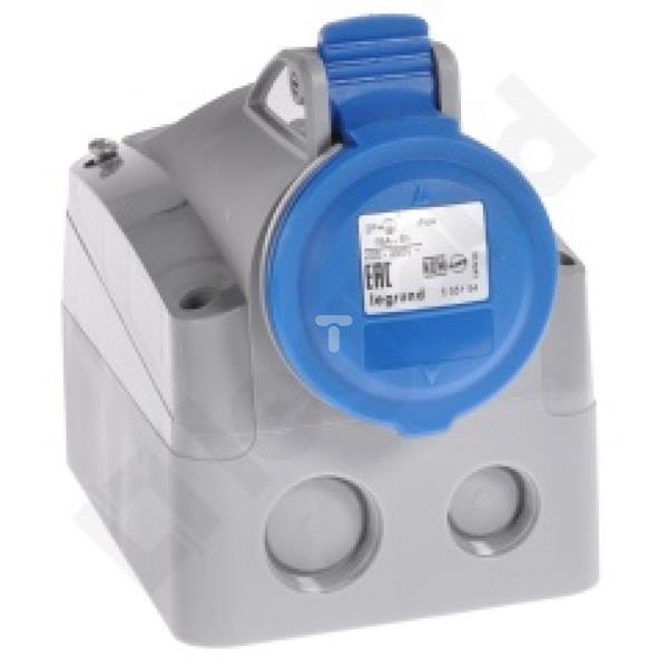 Gniazdo stałe 5P 16A 230V IP44 P17 TEMPRA PRO 555156