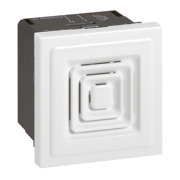 MOSAIC Sygnalizator dźwiękowy 2 moduły biały 370mA 8V AC 076640