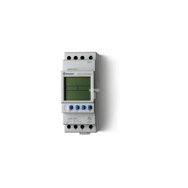 Programator tygodniowy elektroniczny 1P 16A 230V AC 12.21.8.230.0000