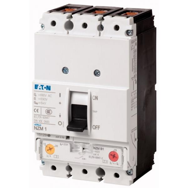 Wyłącznik mocy 20A 3P 36kA NZMC1-A20 283293