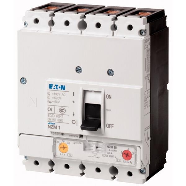 Wyłącznik mocy 100A 4P 100kA NZMH1-4-A100 284430