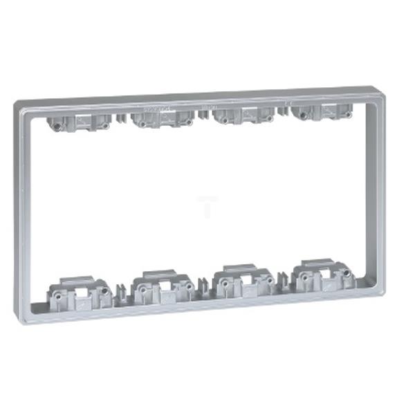 Simon Connect Element pogłębiający do obudów podtynkowych i natynkowych S500 4modułowych aluminium 51030904-033 TSC-51030904-033