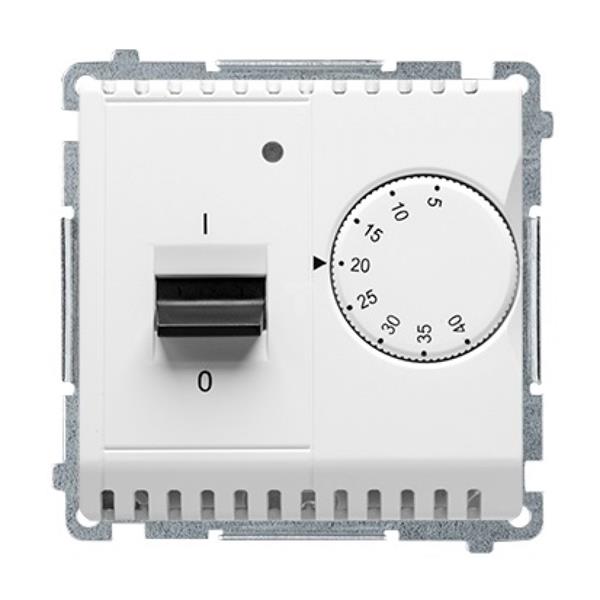 Simon Basic Regulator temperatury z czujnikiem zewnętrznym biały -wymagany czujnik zew. NTC-03 BMRT10Z.02/11 WMUR-01xxxx-1011