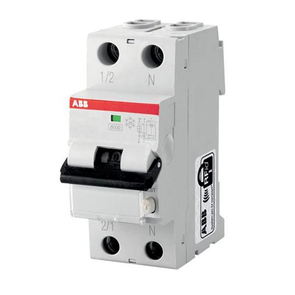Wyłącznik różnicowo-nadprądowy 2P 10A B 0,1A typ AC DS201 AC-B10/0,1 2CSR255040R2105