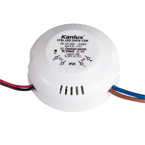 Zasilacz elektroniczny LED 8-12W STEL LED 350mA DC 23070