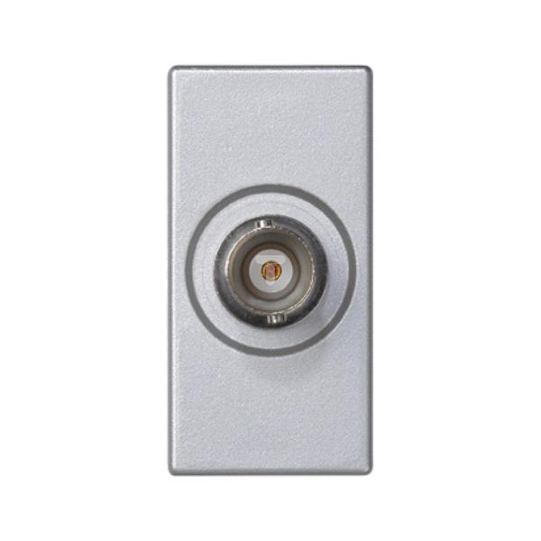 Simon Connect Płytka K45/2 złącza BNC 225x45mm + wkład aluminium K102D/8 TSC-K102D-8