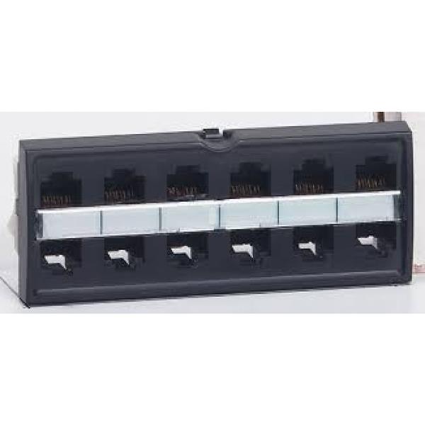 Moduł panelowy dubler Ethernet/Ethernet RJ45 UTP 6XD/6XD  033538
