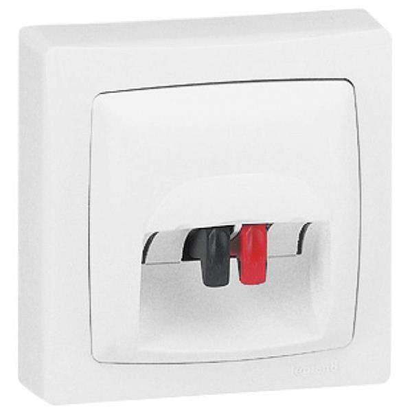 OTEO Gniazdo głośnikowe białe 086039