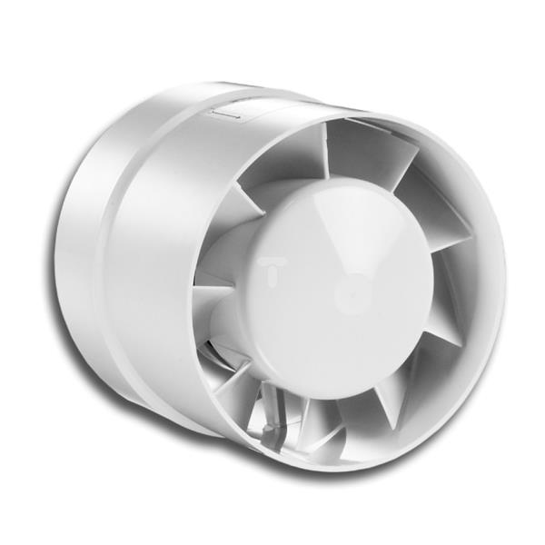 Wentylator kanałowy fi150 230V 24W 298m3/h 40dB standard INTRO D150K