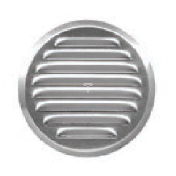 Osłona wentylacyjna z siatką fi 175 metalowa chrom WX916CHR