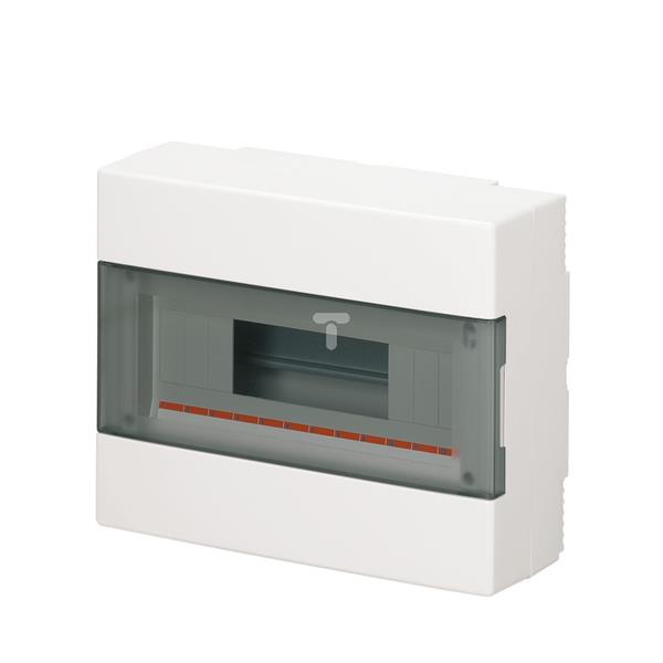 Rozdzielnica modułowa 1x12 natynkowa drzwi transp. seria 600 B IP40 280x220x100 biała EC60012B