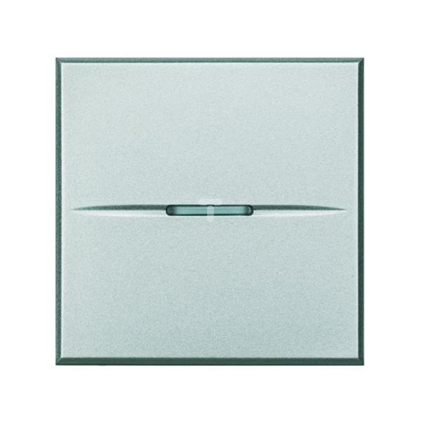 AXOLUTE Przycisk pojedynczy 1R 2M AXIAL aluminium HC4034/2