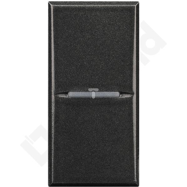 AXOLUTE Łącznik schodowy 1P 16AX 250V /zaciski śrubowe/ antracyt HS4003
