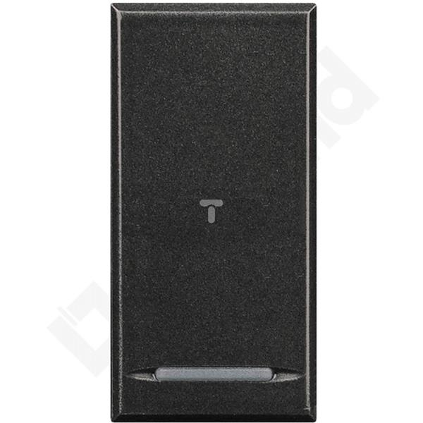 AXOLUTE Łącznik schodowy 1P 16AX 250V /zaciski automatyczne/ antracyt HS4053A