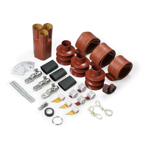 Głowica napowietrzna termokurczliwa 35-95mm2 z końcówkami kablowymi śrubowymi HOT3.2402L