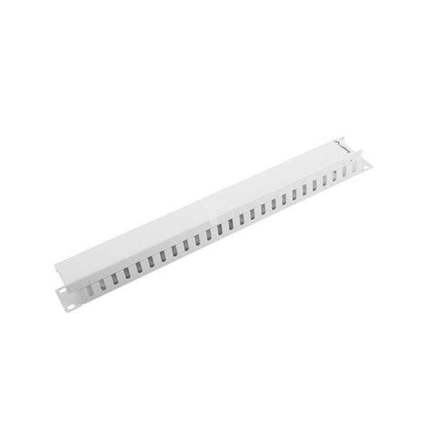 Organizer kabli 19cali 1U z zaślepką typ A szary LENBERG AK-1201-S