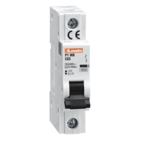 Wyłącznik nadprądowy 1P 6A 10kA C P1MB1PC06